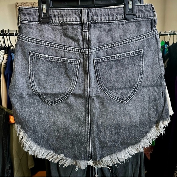 Free People Maverick Black Skater Mini Skirt - Picture 5 of 7